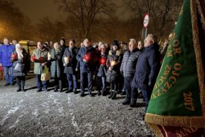 13.12.2021. Sandomierz. Obchody 40. rocznicy wprowadzenia stanu wojennego / Grażyna Szlęzak-Wójcik / Radio Kielce