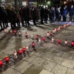 13.12.2021. Sandomierz. Obchody 40. rocznicy wprowadzenia stanu wojennego / Grażyna Szlęzak-Wójcik / Radio Kielce