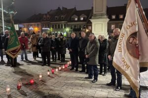 13.12.2021. Sandomierz. Obchody 40. rocznicy wprowadzenia stanu wojennego / Grażyna Szlęzak-Wójcik / Radio Kielce