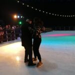 05.12.2021. Busko-Zdrój. Otwarcie lodowiska wewnątrz tężni solankowej / Marta Gajda-Kruk / Radio Kielce