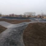 17.12.2021. Pińczów. Pumptrack / Marta Gajda-Kruk / Radio Kielce