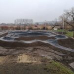 17.12.2021. Pińczów. Pumptrack / Marta Gajda-Kruk / Radio Kielce