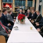 16.12.2021. Busko-Zdrój. Spotkanie członków Porozumienia Ponadlokalnego „Na szlaku" / Marta Gajda-Kruk / Radio Kielce