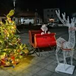 19.12.2021. Skalbmierz. Świąteczne dekoracje / Marta Gajda-Kruk / Radio Kielce