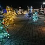 19.12.2021. Skalbmierz. Świąteczne dekoracje / Marta Gajda-Kruk / Radio Kielce