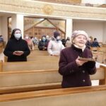 23.12.2021. Busko-Zdrój. Przedwigilijna Msza Święta w kościele św. Brata Alberta / Marta Gajda-Kruk / Radio Kielce