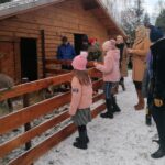 25.12.2021. Działoszyce. Żywa szopka / Marta Gajda-Kruk / Radio Kielce