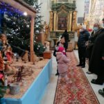 26.12.2021. Wiślica. Ruchoma szopka / Marta Gajda-Kruk / Radio Kielce