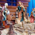 26.12.2021. Wiślica. Ruchoma szopka / Marta Gajda-Kruk / Radio Kielce