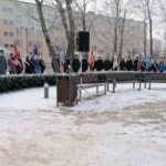 27.12.2021. Jędrzejów. Odsłonięcie popiersia ppłk Kazimierza Zenktelera / Marta Gajda-Kruk / Radio Kielce