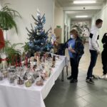 16.12.2021. Sandomierz. Stroiki świąteczne uczniów i nauczycieli Szkół Centrum Kształcenia Rolniczego w Sandomierzu / Grażyna Szlęzak-Wójcik / Radio Kielce