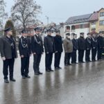 18.12.2021. Koprzywnica. Przekazanie nowego wozu strażackiego / Grażyna Szlęzak-Wójcik / Radio Kielce