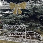 19.12.2021. Staszów. Ubieranie choinki i jarmark bożonarodzeniowy / Grażyna Szlęzak-Wójcik / Radio Kielce