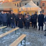 21.12.2021. Sandomierz. Miejska Wigilia / Grażyna Szlęzak-Wójcik / Radio Kielce