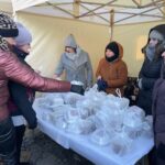 21.12.2021. Sandomierz. Miejska Wigilia / Grażyna Szlęzak-Wójcik / Radio Kielce