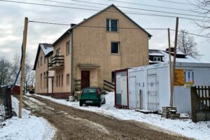 10.12.2021. Brudzów. Budowa Centrum mieszkalno-opiekuńczego / Jarosław Kubalski / Radio Kielce