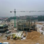 30.12.2021. Kielce. Budowa Świętokrzyskiego Kampusu Głównego Urzędu Miar  / Jarosław Kubalski / Radio Kielce