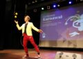 23.02.2020 Pacanów. Cyrkowy karnawał w Europejskim Centrum Bajki / Marta Gajda / Radio Kielce