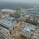 30.12.2021. Kielce. Budowa Świętokrzyskiego Kampusu Głównego Urzędu Miar  / Jarosław Kubalski / Radio Kielce