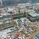 30.12.2021. Kielce. Budowa Świętokrzyskiego Kampusu Głównego Urzędu Miar  / Jarosław Kubalski / Radio Kielce