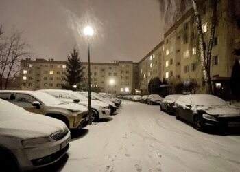 23.12.2021. Kielce. Załamanie pogody: deszcz i śnieg / Jarosław Kubalski / Radio Kielce