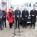 28.12.2021. Chmielnik. Przekazanie karetki dla Szpitala Powiatowego w Chmielniku / Paweł Milewicz / Starostwo Powiatowe w Kielcach