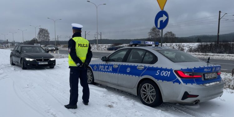 24.12.2021. Kielce. Wigilijny patrol / Komenda Miejska Policji