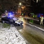 27.12.2021. Kielce ul. Żeromskiego. Pożar samochodu / Jarosław Kubalski / Radio Kielce