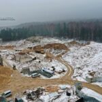 30.12.2021. Kielce. Budowa Świętokrzyskiego Kampusu Głównego Urzędu Miar  / Jarosław Kubalski / Radio Kielce