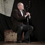 15.12.2021. Radio Kielce. Spektakl „A ponad ziemią z kulami latały brylanty. Rzecz o Krzysztofie Kamilu Baczyńskim” / Wiktor Taszłow / Radio Kielce