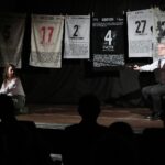 15.12.2021. Radio Kielce. Spektakl „A ponad ziemią z kulami latały brylanty. Rzecz o Krzysztofie Kamilu Baczyńskim” / Wiktor Taszłow / Radio Kielce