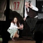 15.12.2021. Radio Kielce. Spektakl „A ponad ziemią z kulami latały brylanty. Rzecz o Krzysztofie Kamilu Baczyńskim” / Wiktor Taszłow / Radio Kielce