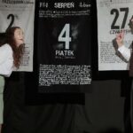 15.12.2021. Radio Kielce. Spektakl „A ponad ziemią z kulami latały brylanty. Rzecz o Krzysztofie Kamilu Baczyńskim” / Wiktor Taszłow / Radio Kielce