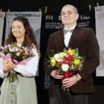 15.12.2021. Radio Kielce. Spektakl „A ponad ziemią z kulami latały brylanty. Rzecz o Krzysztofie Kamilu Baczyńskim” / Wiktor Taszłow / Radio Kielce