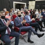 15.12.2021. Radio Kielce. Spektakl „A ponad ziemią z kulami latały brylanty. Rzecz o Krzysztofie Kamilu Baczyńskim” / Wiktor Taszłow / Radio Kielce