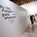 19.12.2021. Kielce. Wystawa „Po 1945. Przegląd grafiki artystycznej ze zbiorów Muzeum Narodowego w Kielcach” / Wiktor Taszłow / Radio Kielce