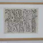 19.12.2021. Kielce. Wystawa „Po 1945. Przegląd grafiki artystycznej ze zbiorów Muzeum Narodowego w Kielcach” / Wiktor Taszłow / Radio Kielce