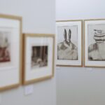 19.12.2021. Kielce. Wystawa „Po 1945. Przegląd grafiki artystycznej ze zbiorów Muzeum Narodowego w Kielcach” / Wiktor Taszłow / Radio Kielce