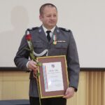 20.12.2021. Kielce. Wręczenie Odznaki Honorowej Województwa Świętokrzyskiego. Na zdjęciu: Rafał Maziejuk / Wiktor Taszłow / Radio Kielce