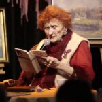 20.12.2021. Kielce. Benefis Zyty Trych. Na zdjęciu: Zyta Trych - prezes Towarzystwa Przyjaciół Sztuk Pięknych / Wiktor Taszłow / Radio Kielce