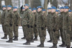 21.12.2021. Kielce. Obchody Dnia Pamięci Poległych na Misjach na kieleckiej Bukówce / Wiktor Taszłow / Radio Kielce