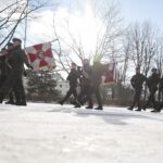 21.12.2021. Kielce. Obchody Dnia Pamięci Poległych na Misjach na kieleckiej Bukówce / Wiktor Taszłow / Radio Kielce