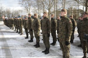 21.12.2021. Kielce. Obchody Dnia Pamięci Poległych na Misjach na kieleckiej Bukówce / Wiktor Taszłow / Radio Kielce