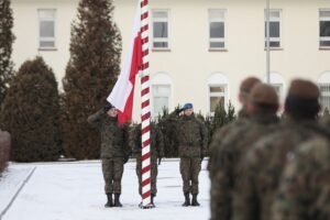 21.12.2021. Kielce. Obchody Dnia Pamięci Poległych na Misjach na kieleckiej Bukówce / Wiktor Taszłow / Radio Kielce