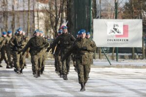 21.12.2021. Kielce. Obchody Dnia Pamięci Poległych na Misjach na kieleckiej Bukówce / Wiktor Taszłow / Radio Kielce