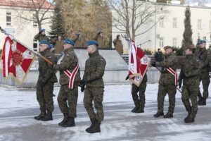 21.12.2021. Kielce. Obchody Dnia Pamięci Poległych na Misjach na kieleckiej Bukówce / Wiktor Taszłow / Radio Kielce