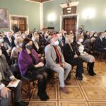 23.12.2021. Kielce. Podpisanie umów na powstanie lub dofinansowanie już istniejących świetlic środowiskowych / Wiktor Taszłow / Radio Kielce