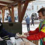 23.12.2021. Kielce. Wigilia na Rynku / Wiktor Taszłow / Radio Kielce