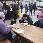 23.12.2021. Kielce. Wigilia na Rynku / Wiktor Taszłow / Radio Kielce