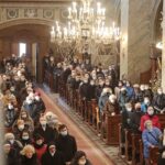 25.12.2021. Kielce. Uroczysta msza świąteczna / Wiktor Taszłow / Radio Kielce